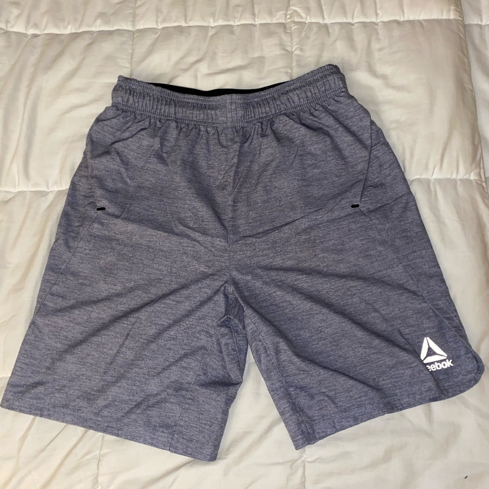 MENS gray Reebok shorts